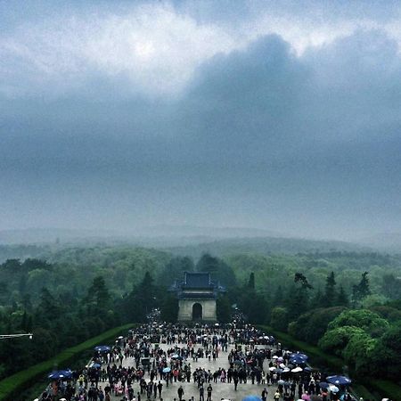 Atour Hotel Nanjing Sun Yat-Sen Mausoleum Scenic Area Alfalfa Garden Subway Station Eksteriør bilde