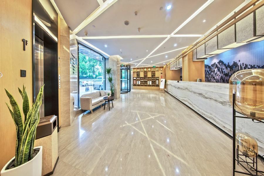 Atour Hotel Nanjing Sun Yat-Sen Mausoleum Scenic Area Alfalfa Garden Subway Station Eksteriør bilde